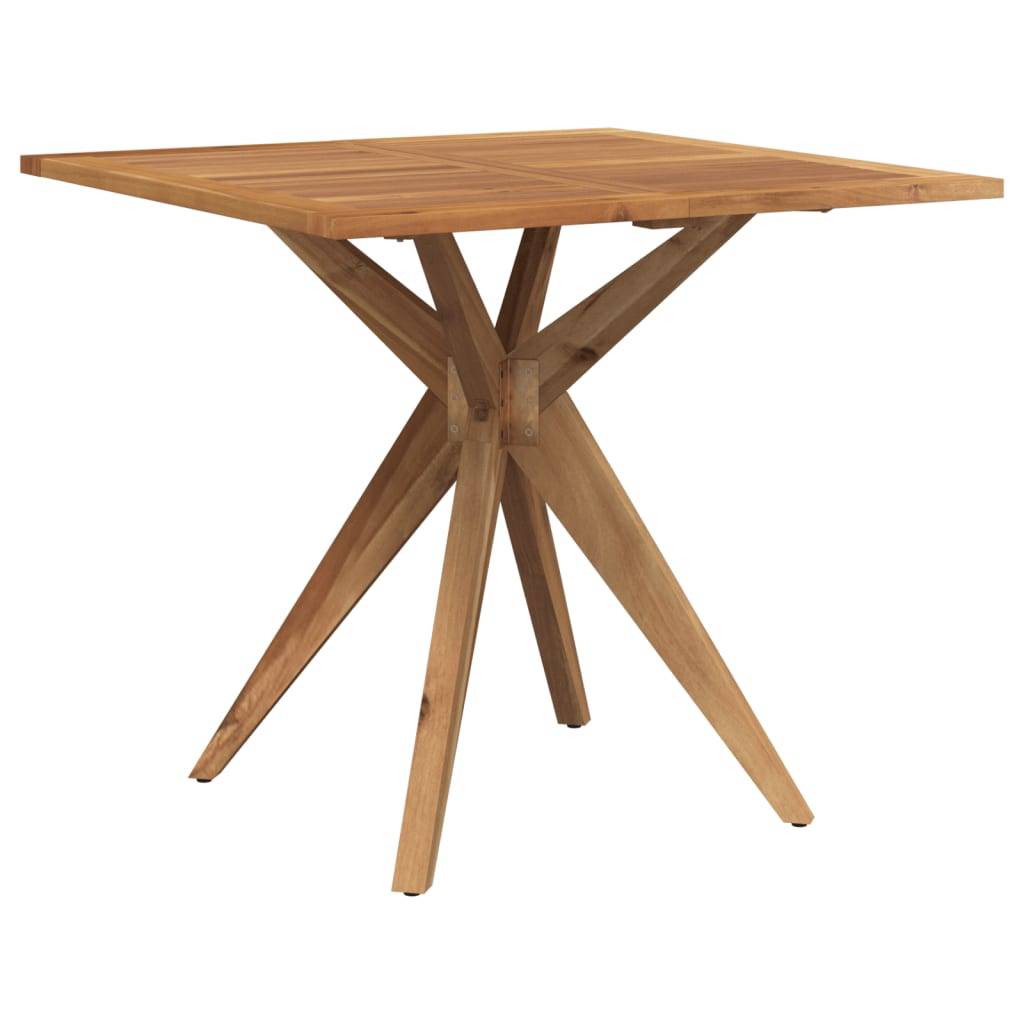Maison Chic - Ensemble de 3 pcs table de jardin avec chaises - mobilier de jardin Bois d'acacia solide-JU2727 - Image 3