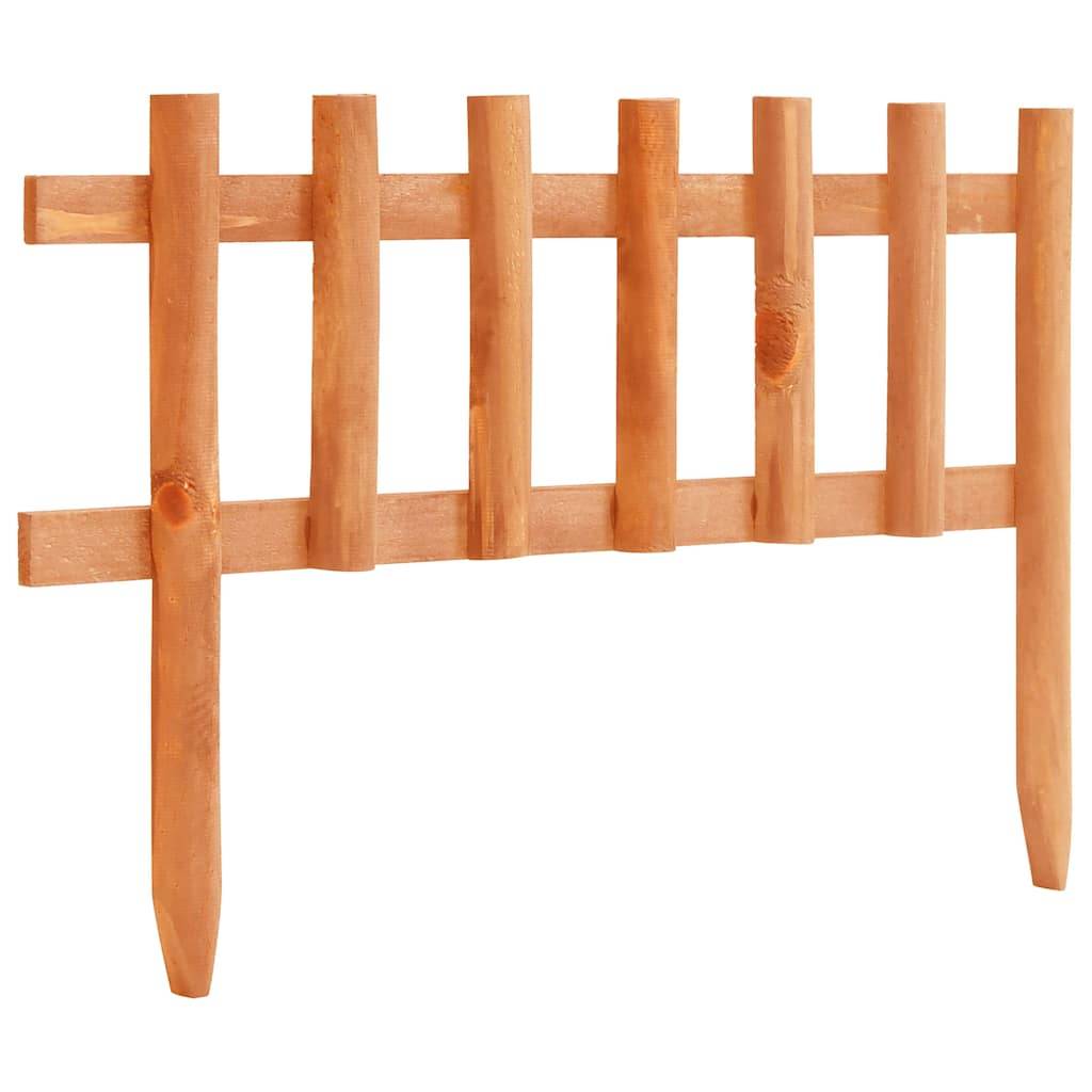 Bordure de jardin bois de sapin orange 440 x 1 x 29 cm - PANGIVO - Image 3