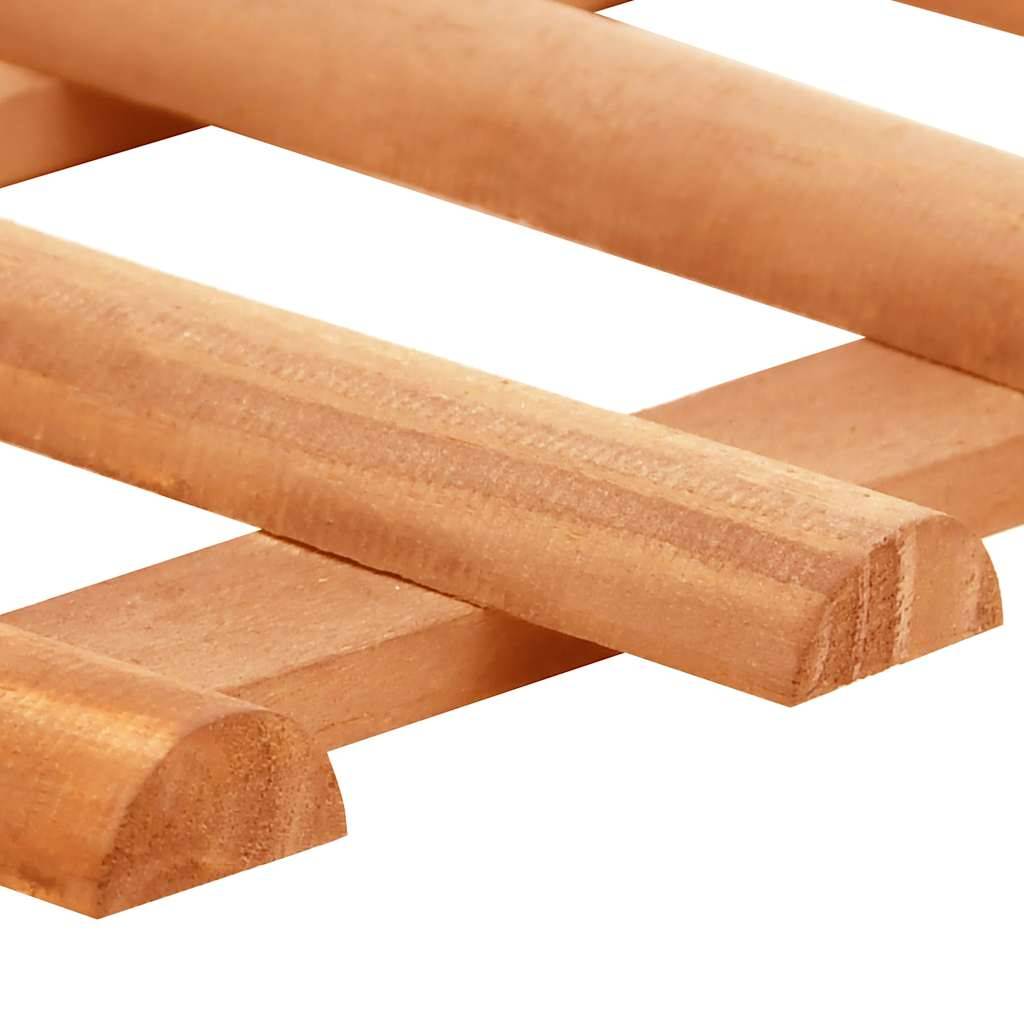 Bordure de jardin bois de sapin orange 440 x 1 x 29 cm - PANGIVO - Image 5