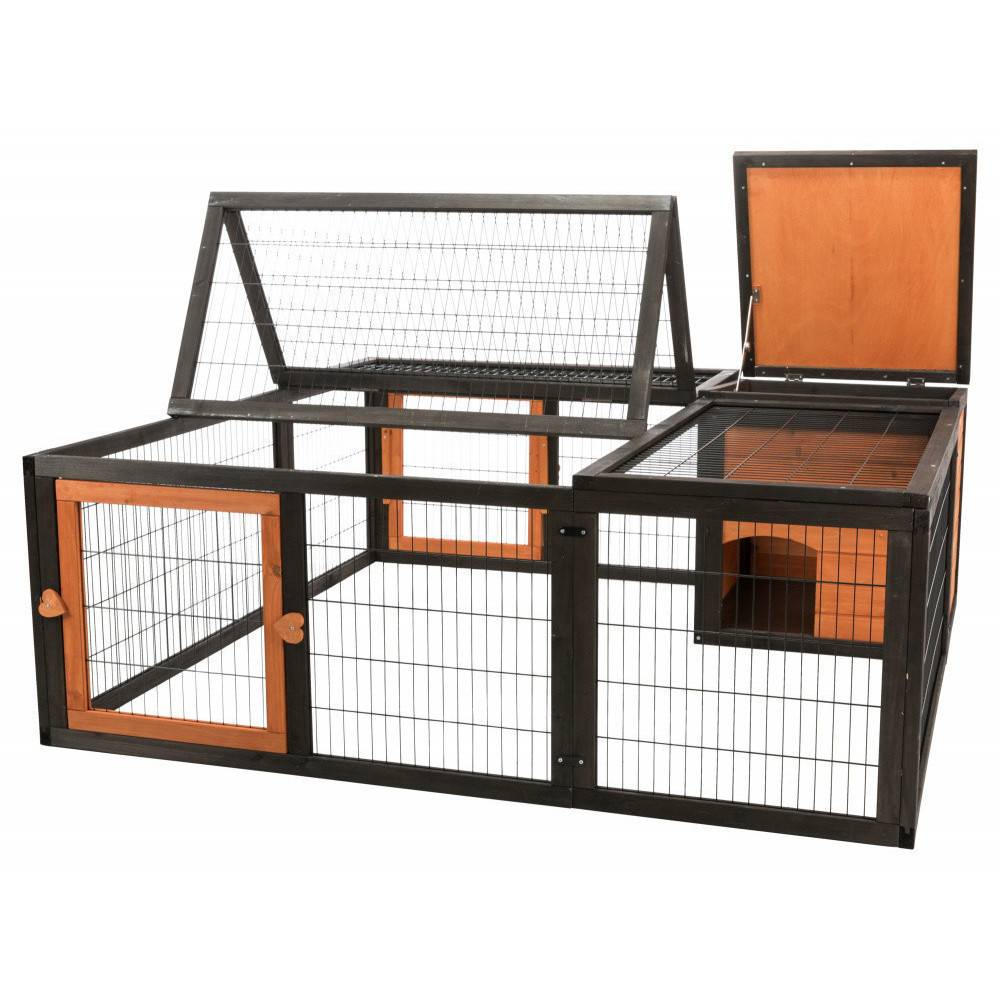 Enclos avec couverture, Dimensions: 150 × 53 × 150 cm. pour lapin et petit animaux. - Image 4
