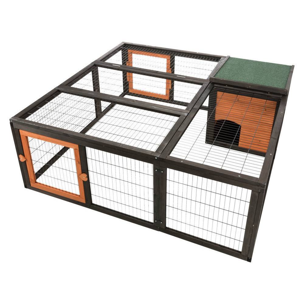 Enclos avec couverture, Dimensions: 150 × 53 × 150 cm. pour lapin et petit animaux. - Image 1