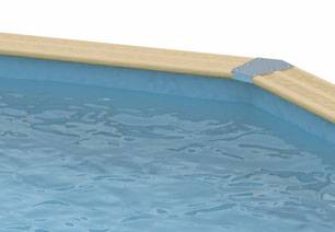 Ubbink - Liner seul Bleu pour piscine bois Linéa 6,50 x 3,50 x 1,40 m - Ubbink - Imagen 2