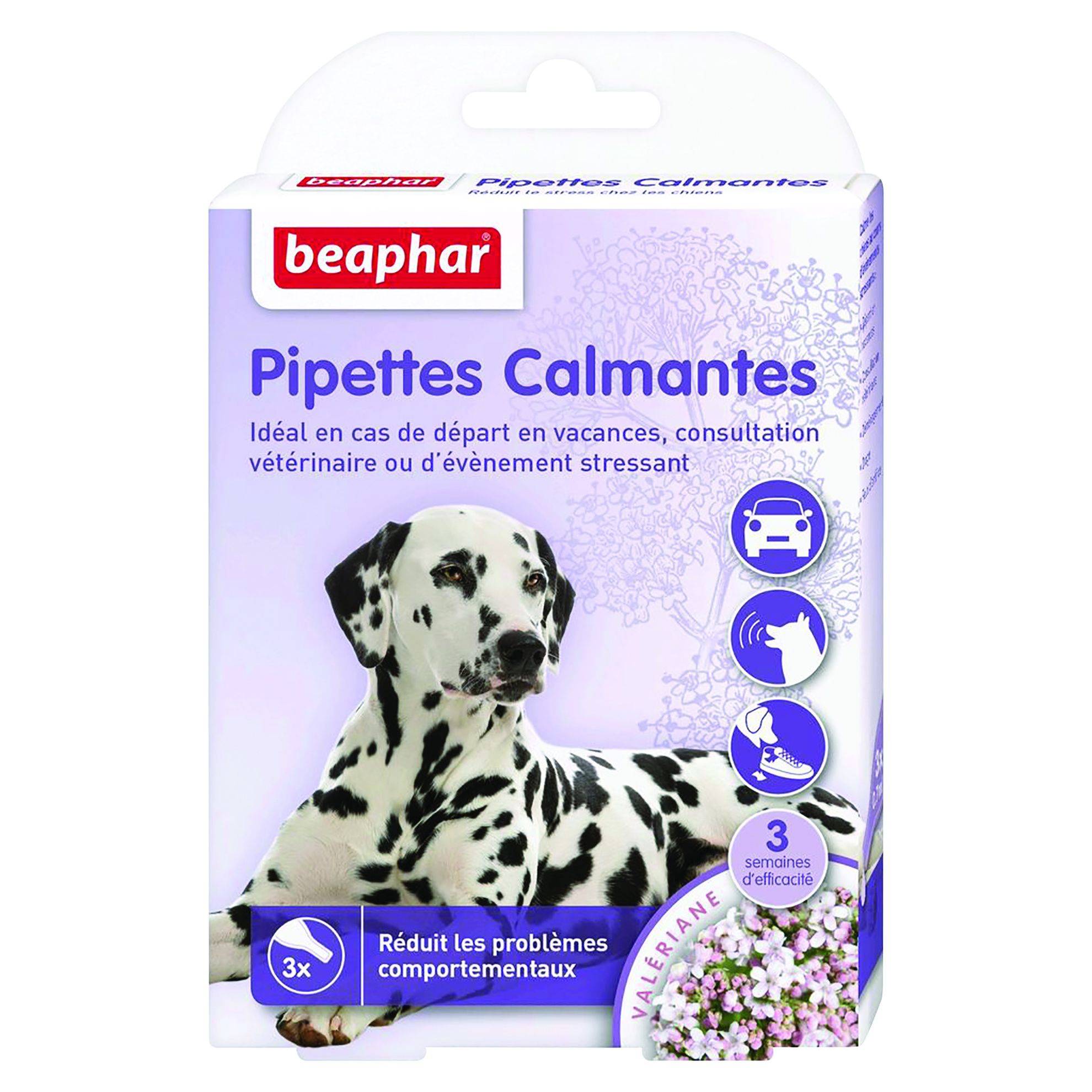 Pipettes calmantes pour chien BEAPHAR