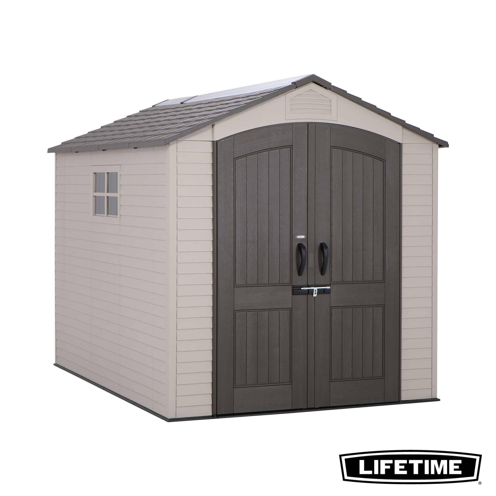 Lifetime - Abri de jardin résine 6.17m2 (2,13 x 2,9 m) LIFETIME #60252 - Image 1