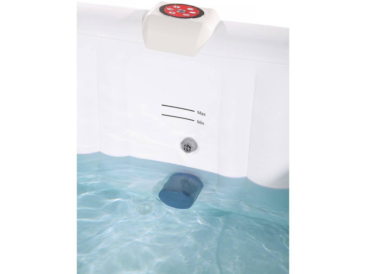 Habitat Et Jardin - Spa Gonflable Nice En Pvc - 6 Places - Marron/crème -habitat Et Jardin - Imagen 3