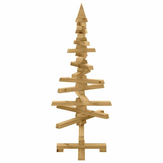 ComfortXL - Sapin de Noël en bois de pin massif à décorer branches ajustables Marron 90 cm – ComfortXL Outdoor Living - Image 7