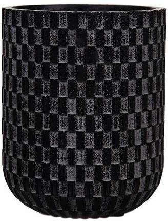 Cache-pot œuf Nature Noir Polystone Ø 9 cm H. 12 cm - CAPI EUROPE
