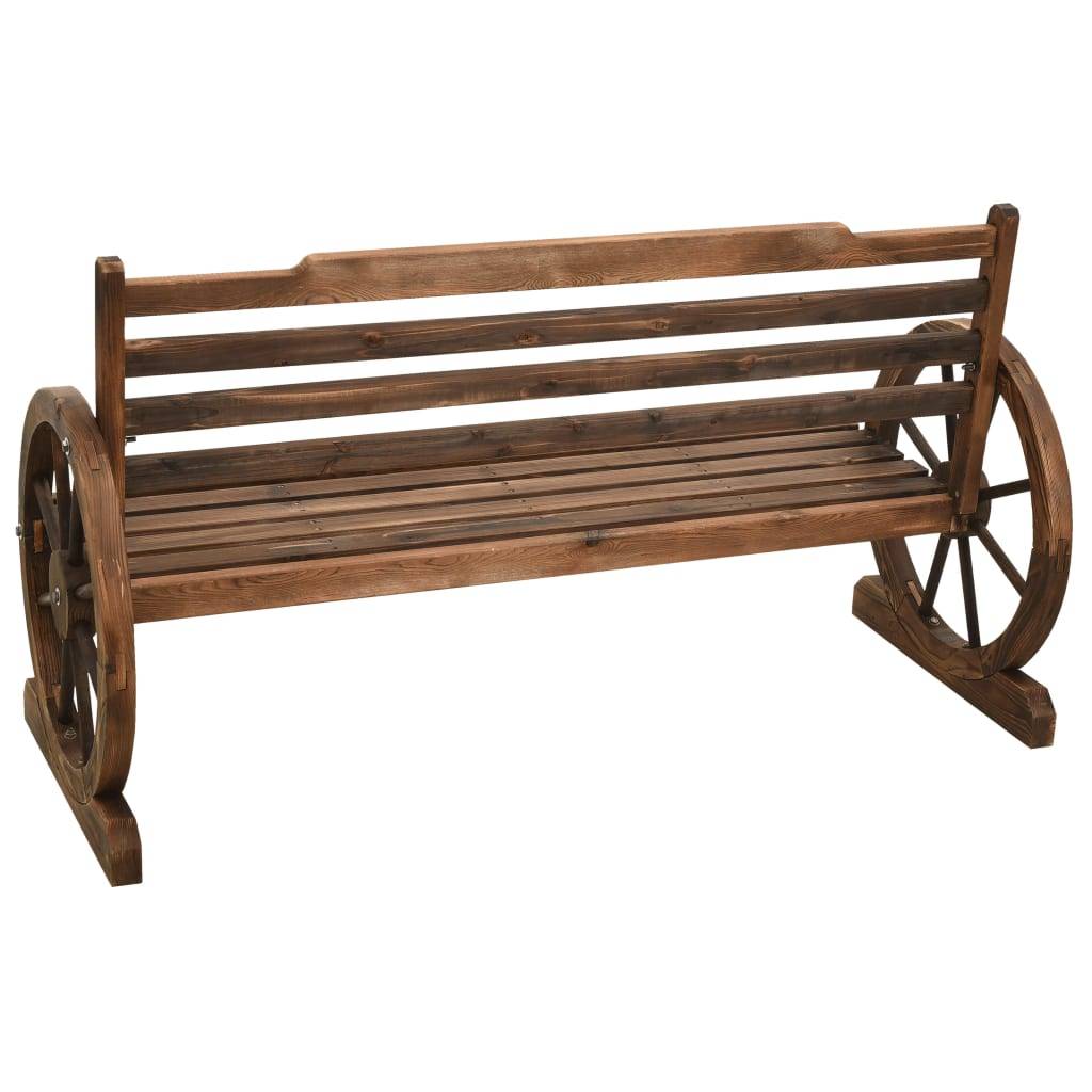 Maison Chic - Banc de jardin - Banc d'extérieur - Banquette 142 cm Bois de sapin massif - Imagen 5