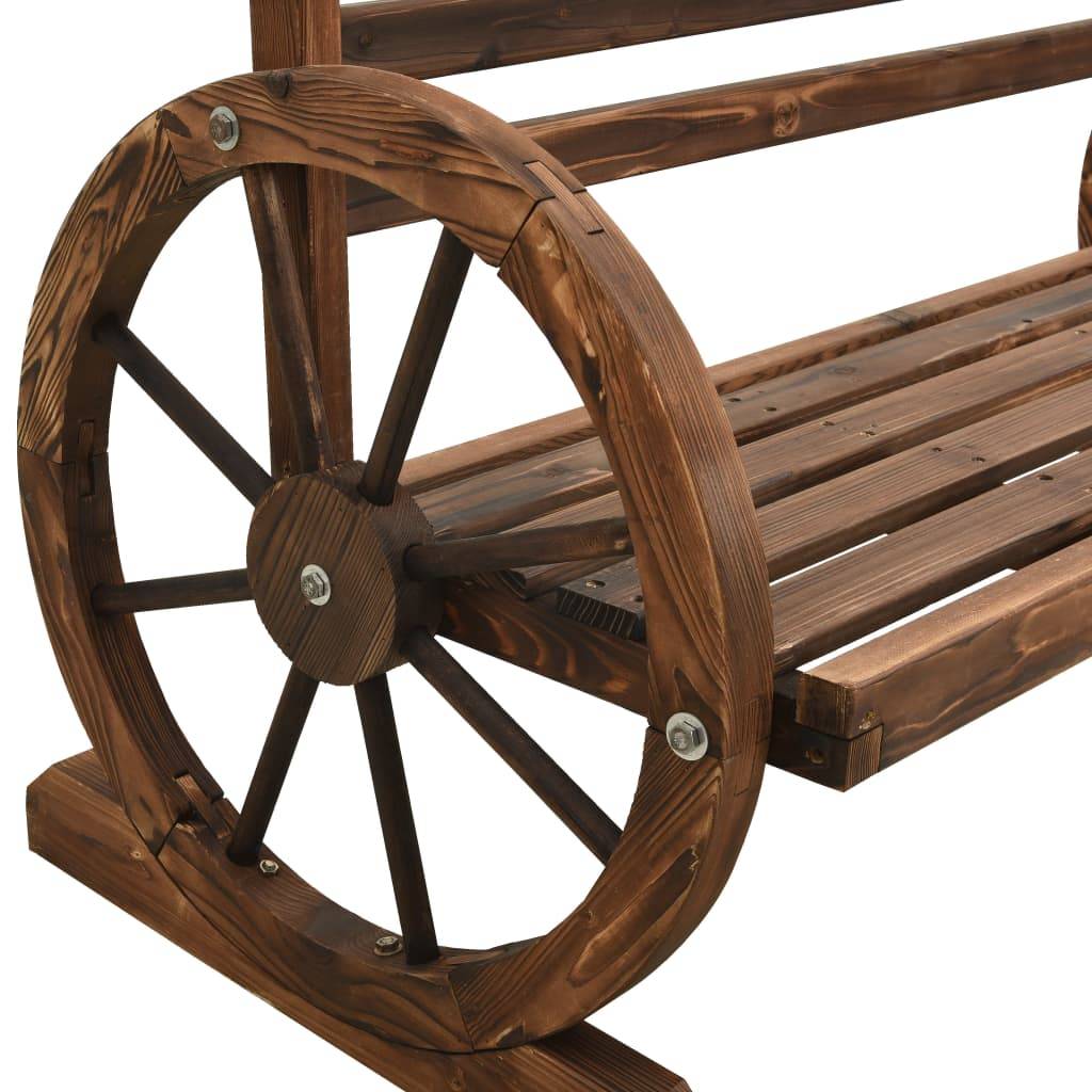 Maison Chic - Banc de jardin - Banc d'extérieur - Banquette 142 cm Bois de sapin massif - Imagen 7