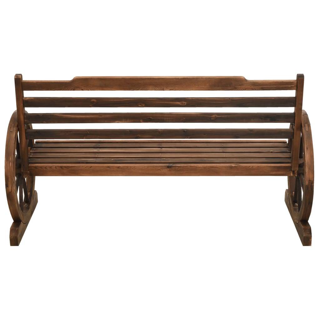Maison Chic - Banc de jardin - Banc d'extérieur - Banquette 142 cm Bois de sapin massif - Imagen 3