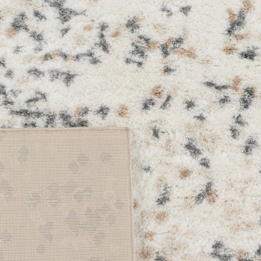 Jardindeco - Tapis intérieur en polyester poils longs Léna confettis 150 x 80 cm - Imagen 3
