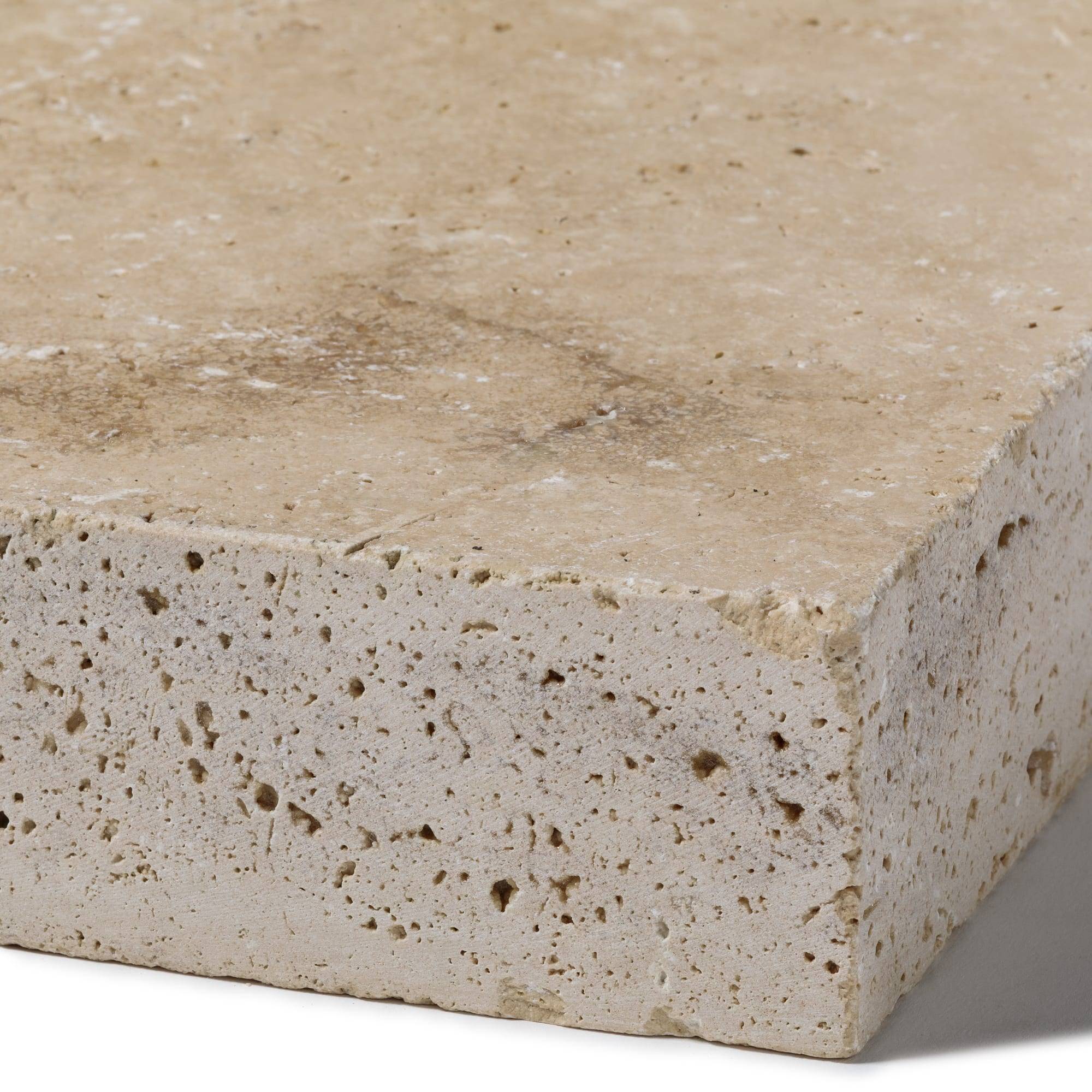 RO'MA Nature - Pas japonais Rectangle Travertin Beige Nuancé 61x33x5 cm (à l'unité) - RO'MA NATURE - Image 3