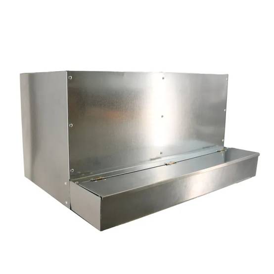 Autre - Pondoir galvanisé ramassage extérieur 2 cases - Image 1
