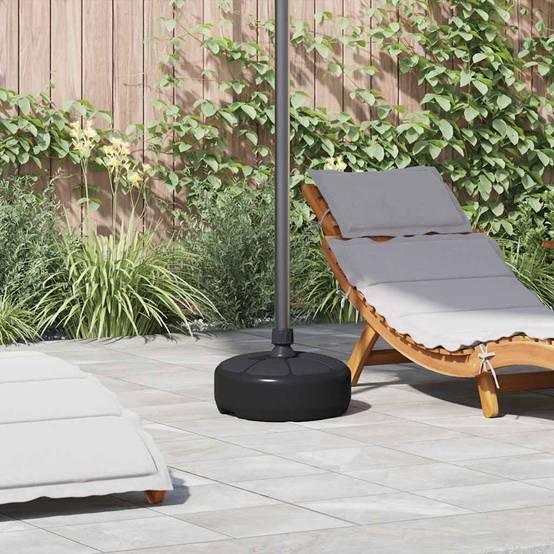 Accessoire parasol plastique noir 36 x 14/20 cm - Prolenta premium p321.2 - Image 2