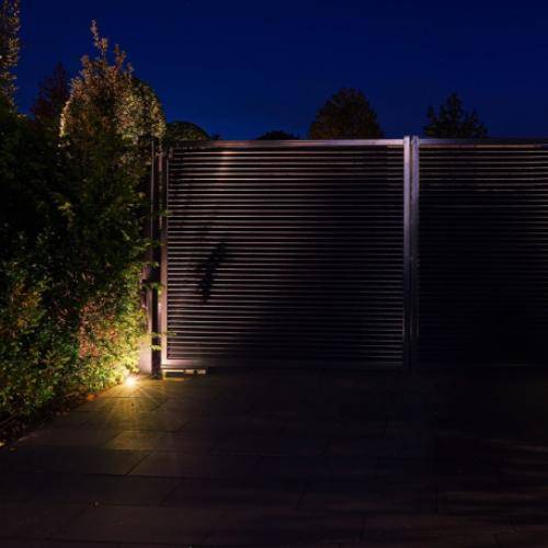 Jardiprotec - Spot de sol Terra Focus Square en aluminium - Noir - Imagen 3