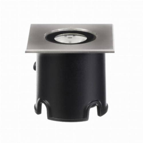 Jardiprotec - Spot de sol Terra Focus Square en aluminium - Noir - Imagen 2