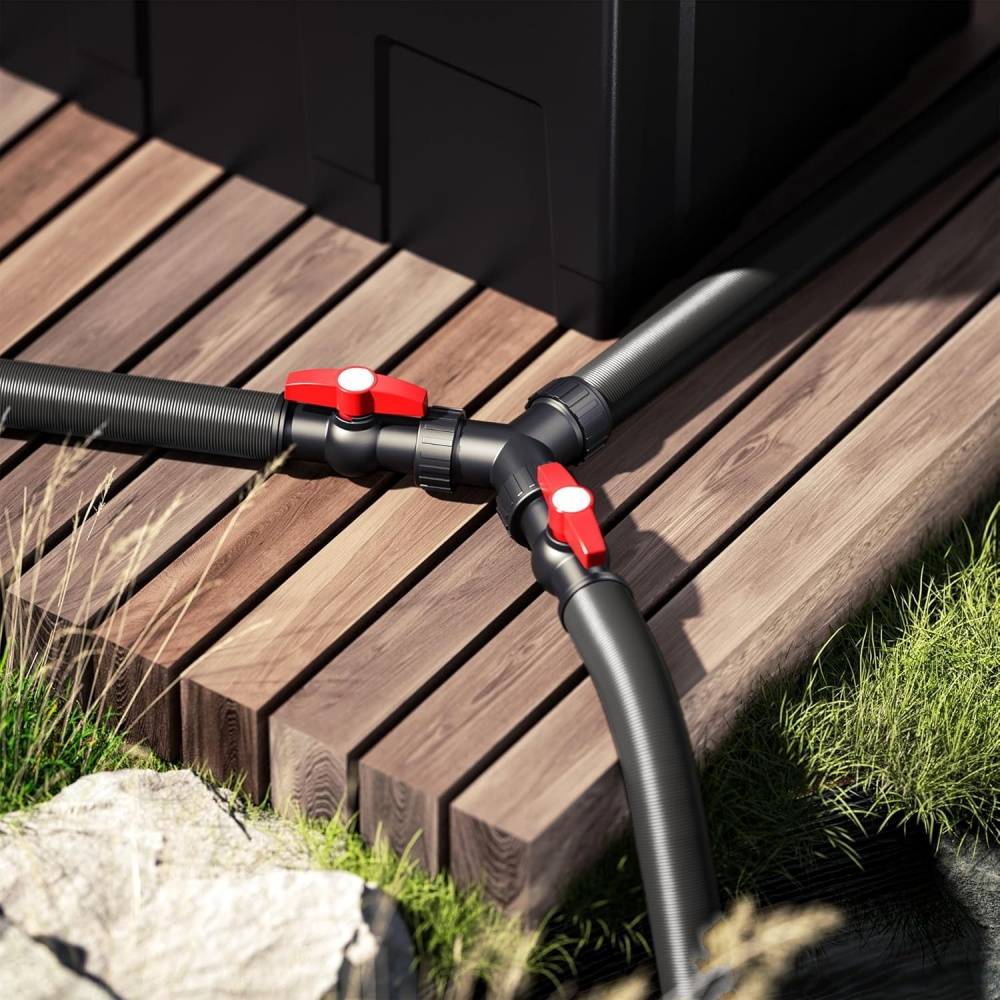 Raccord d'arrosage en Y -Distributeur Y 25-32-38mm avec Valves de Réglage pour Bassin et Arrosage - Living123 - Image 6