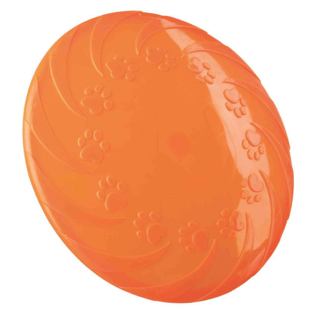Trixie - Disco Volador Dog Disc, TPR, flotante para perros. ø 18 cm Colores: aleatorios - Imagen 2