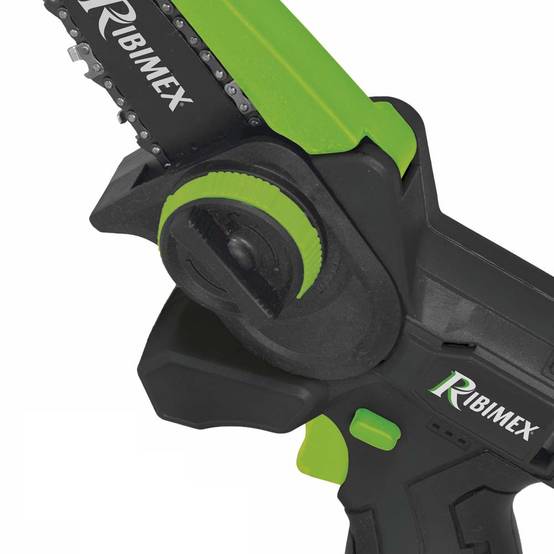 Ribimex - Élagueuse à batterie 12v avec chargeur diam. branche 70mm guide 112mm - Image 3