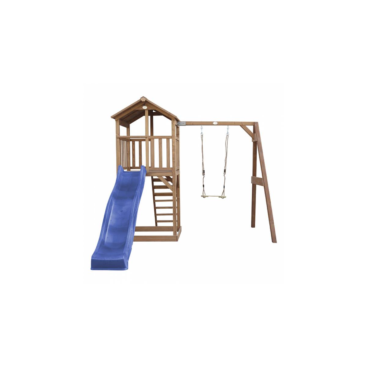 Tour de Jeu AXI Beach Tower avec Balançoire et Toboggan Bleu - Image 3