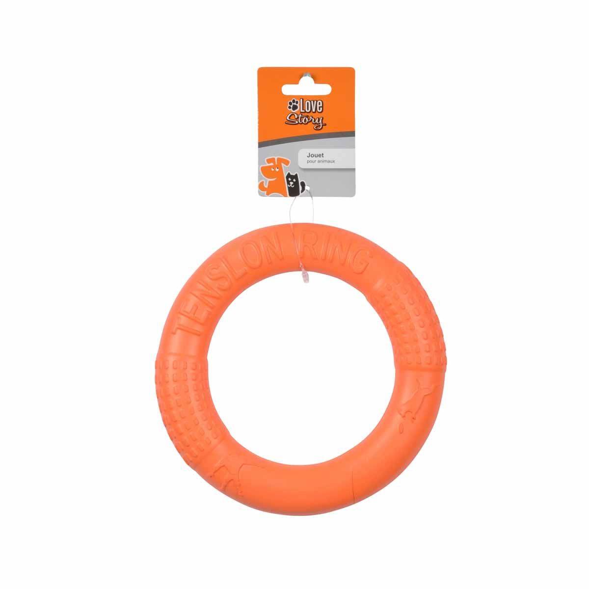 Jouet pour Chien "Anneau Eva Fitness" 17cm Orange - Image 2