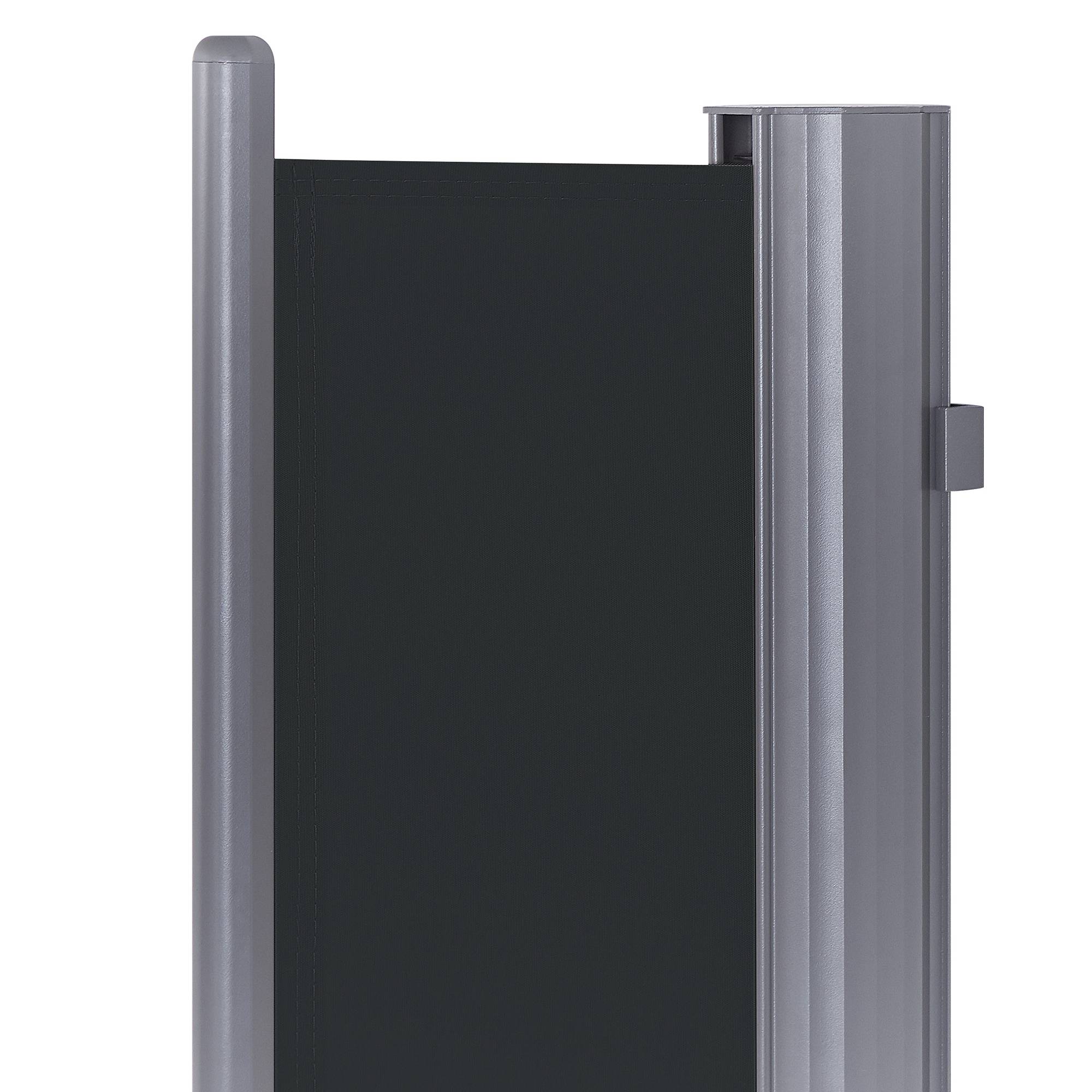 Beliani - Auvent latéral Tissu Gris graphite DORIO - Beliani - Imagen 8
