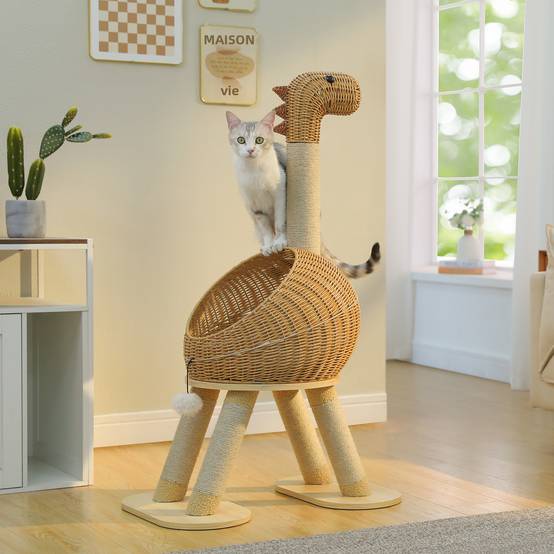 Arbre à Chat Moderne en Forme de Dinosaure 116 cm PAWZ Road - Image 4