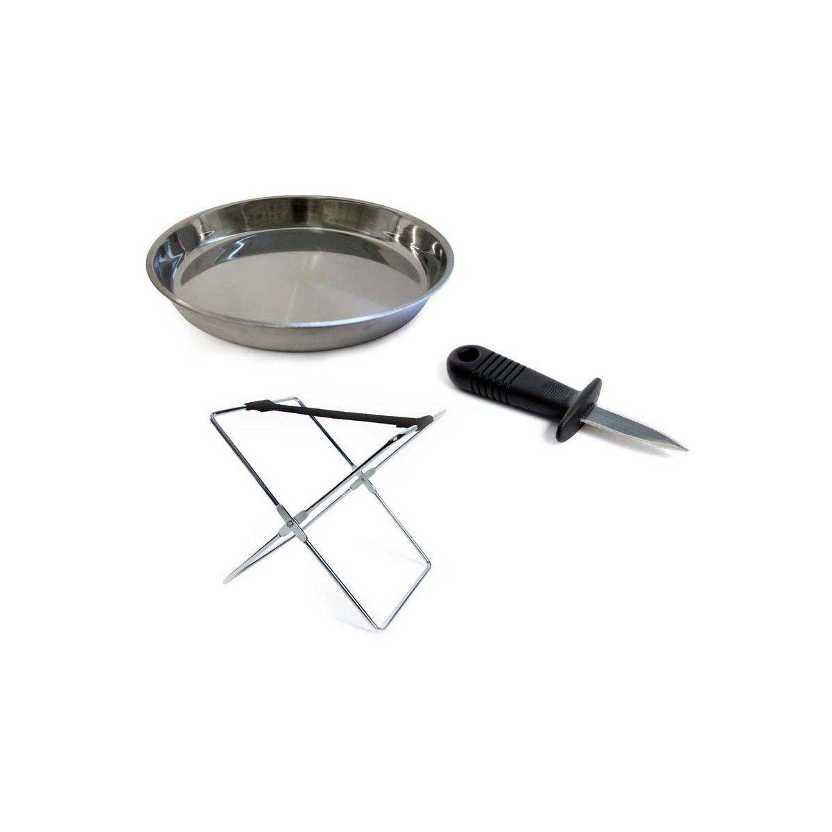 Saveur Et Degustation - Plateau avec support et couteau à huitres Saveur Et Degustation - Imagen 1