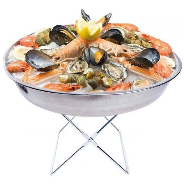 Saveur Et Degustation - Plateau avec support et couteau à huitres Saveur Et Degustation - Image 3