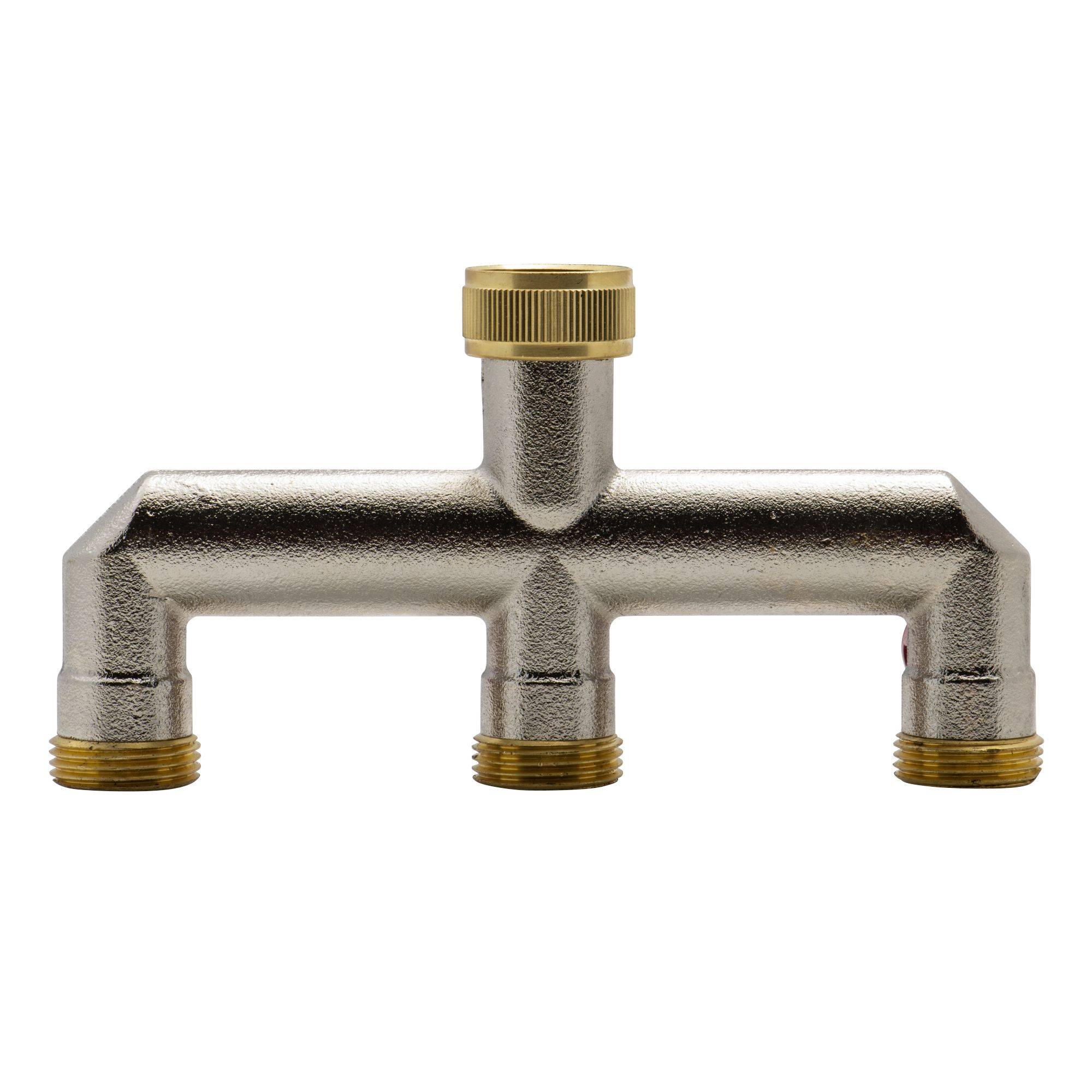Sélecteur Arrosage Laiton 3 Voies Distribution D'eau Fiable Et Durable - Rain Irrigation - Image 2