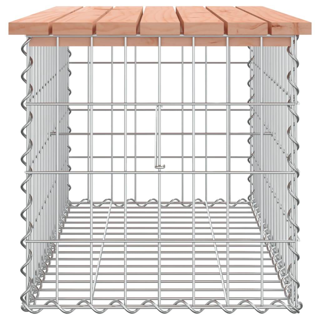 Maison Chic - Banc de jardin - Banc d'extérieur - Banquette design gabion 83x44x42 cm bois massif de douglas - Imagen 4