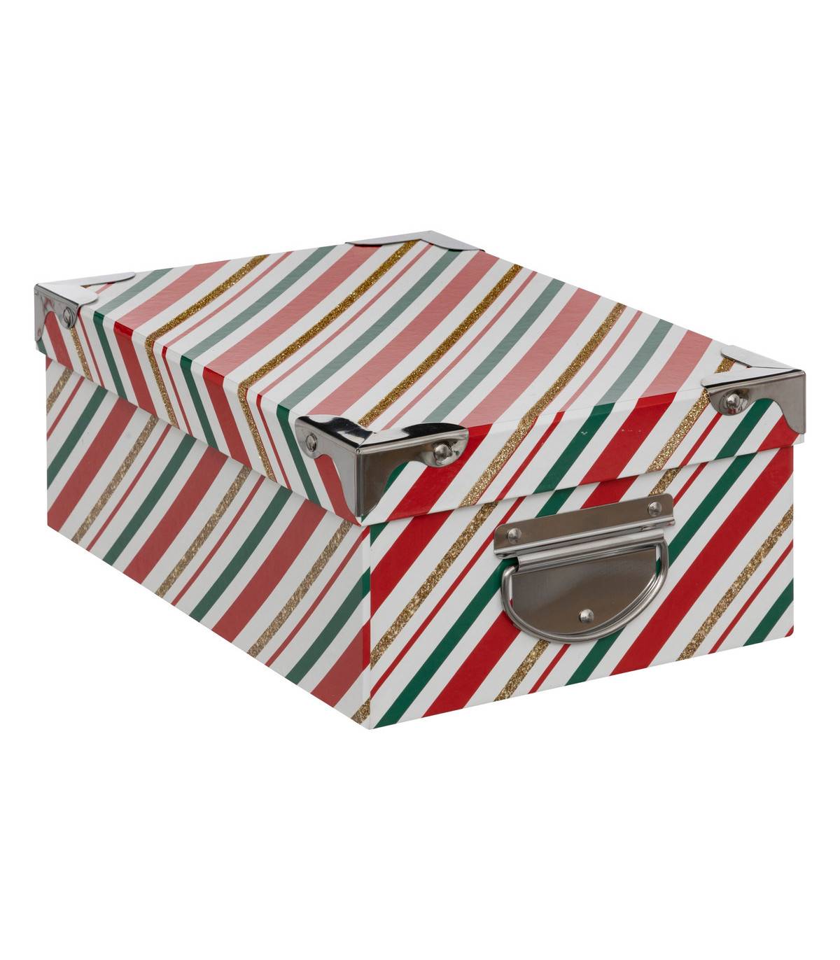 Fééric Lights & Christmas - Lot de 6 Boîtes de rangement coins en métal déco Lutin - Imagen 2