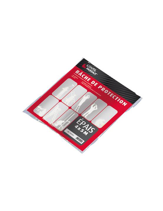 Bache Protection Epaisse 4x5ml - L'outil Parfait