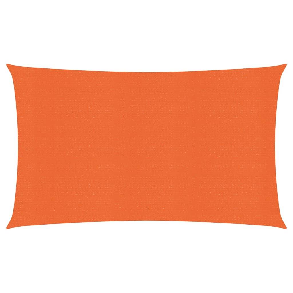 Helloshop26 - Voile toile d'ombrage parasol 160 g/m² PEHD 2 x 5 m orange - Imagen 1
