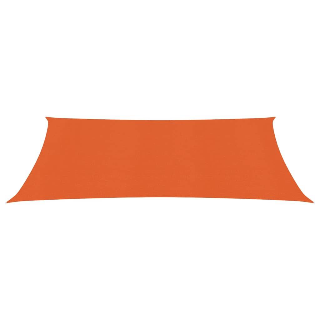 Helloshop26 - Voile toile d'ombrage parasol 160 g/m² PEHD 2 x 5 m orange - Imagen 2
