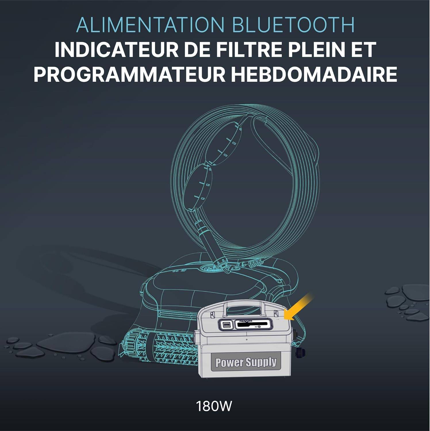 Dolphin - Alimentation dyn wt + bluetooth pour robot dolphin (voir liste) 9995679-ASSY Dolphin - Imagen 5