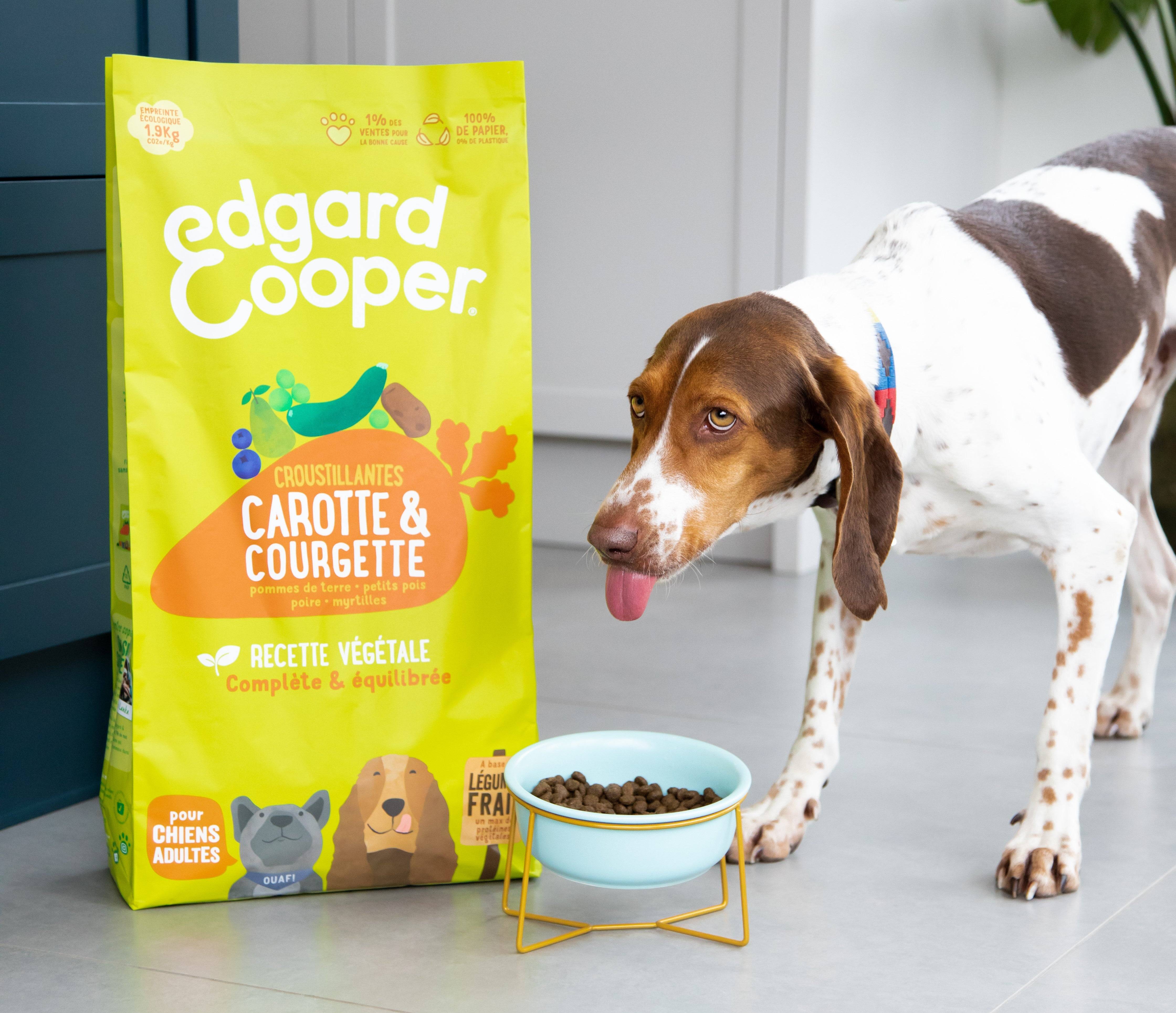 Edgard & Cooper - Edgard Cooper - Croquettes Végétariennes Carotte & Courgette pour Chien - Imagen 2