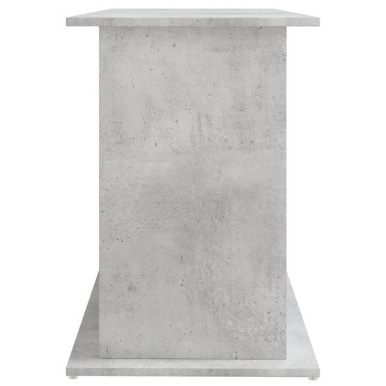 Grand Support Aquarium Bois d'ingénierie Style Industriel Gris Béton 121 cm - ComfortXL Outdoor Living - Image 7