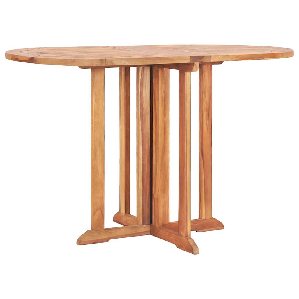 PANGIVO - Table pliable jardin bois de teck papillon 120 x 70 x 75 cm - PANGIVO - Image 2