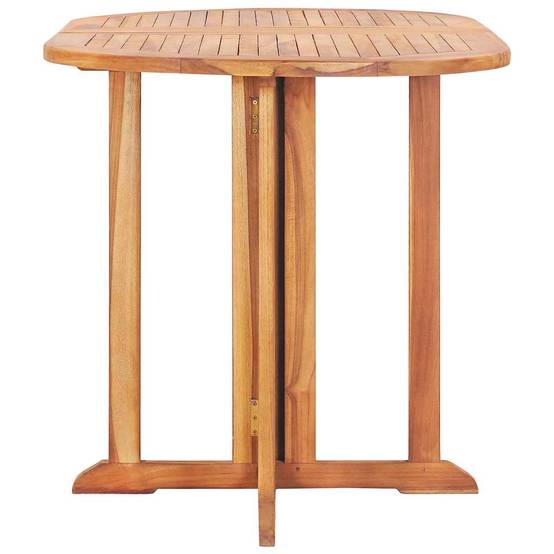 PANGIVO - Table pliable jardin bois de teck papillon 120 x 70 x 75 cm - PANGIVO - Image 5