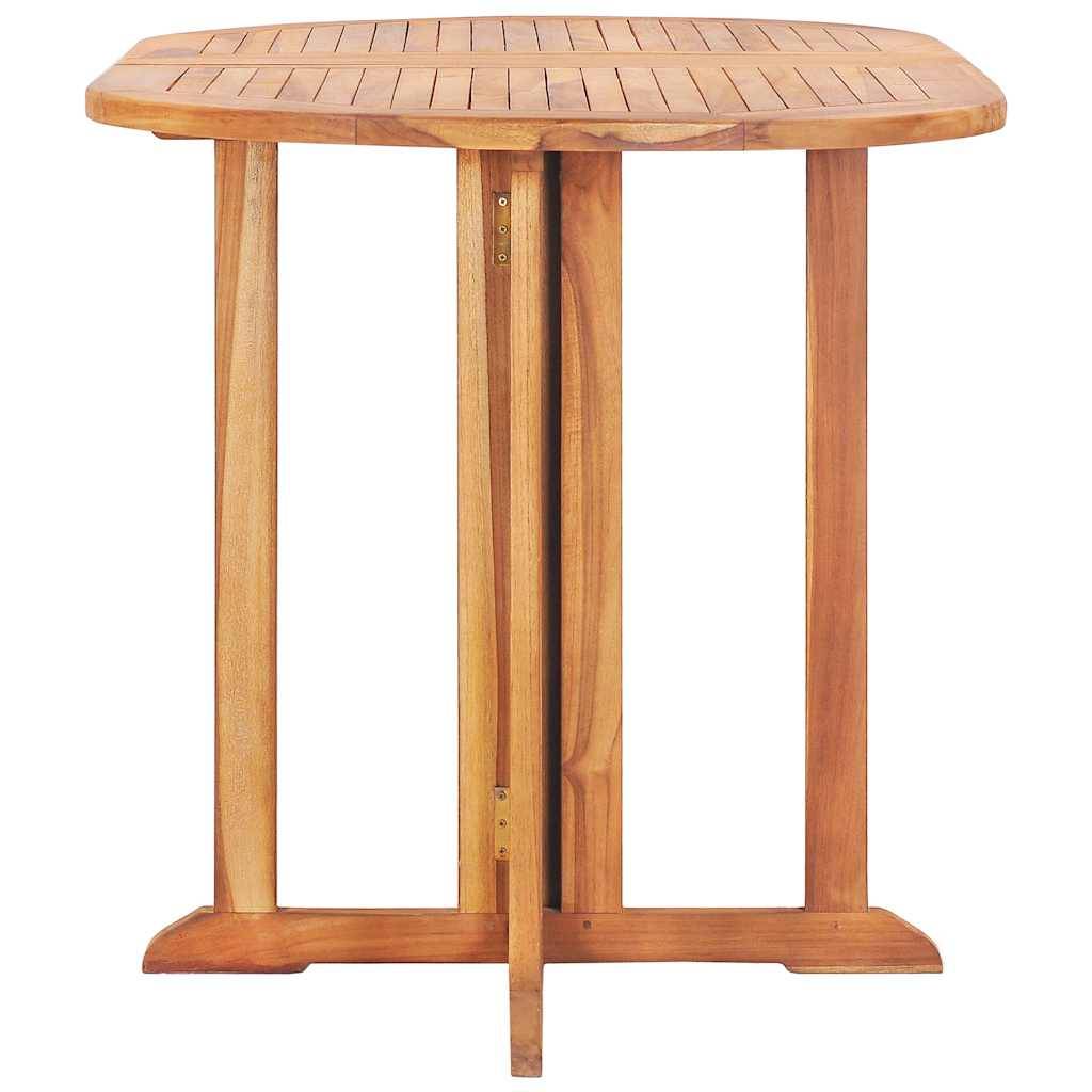 PANGIVO - Table pliable jardin bois de teck papillon 120 x 70 x 75 cm - PANGIVO - Image 5
