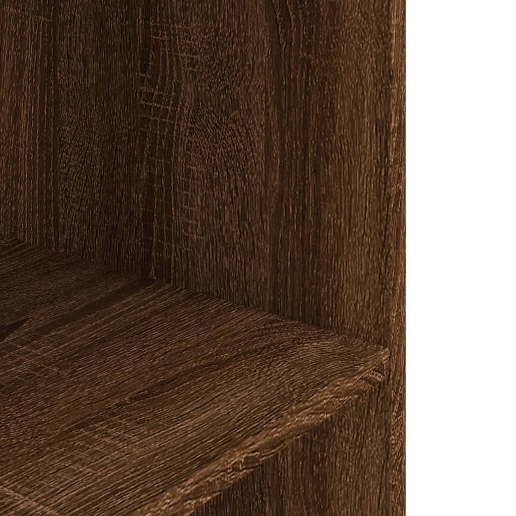 ComfortXL - Support Aquarium Bois Ingénierie avec Étagères de Rangement Chêne Marron - ComfortXL Outdoor Living - Image 6