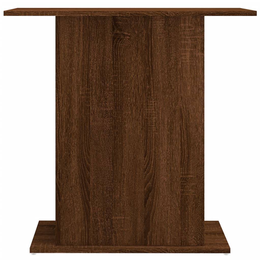 ComfortXL - Support Aquarium Bois Ingénierie avec Étagères de Rangement Chêne Marron - ComfortXL Outdoor Living - Image 4