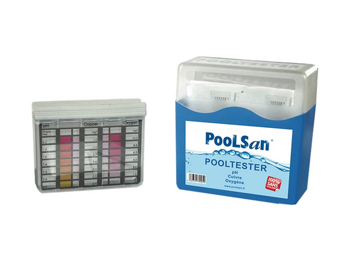 Poolsan - Trousse d'analyse Pooltester 3 en 1 - Poolsan - Imagen 1