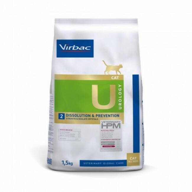 Virbac Veterinary HPM Urology Dissolution & Prevention pour chat Sac 7 kg - Imagen 1