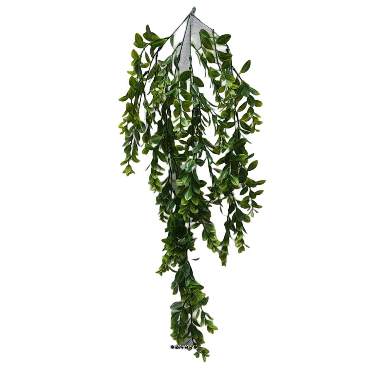 Artificielles - Chute de buis artificiel L 84 cm en plastique vert - Imagen 1