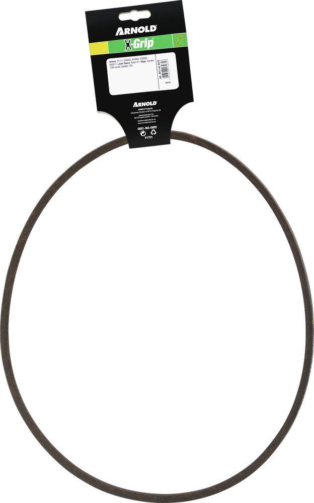 Arnold - Courroie trapézoïdale X-Grip V de type 4L470 Arnold - Imagen 4