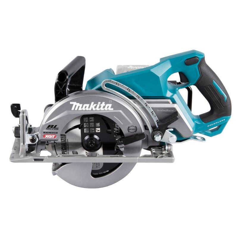 Scie circulaire sans fil à poignée arrière 185 mm 40V max - MAKITA - sans batterie, ni chargeur - RS001GZ - Image 2
