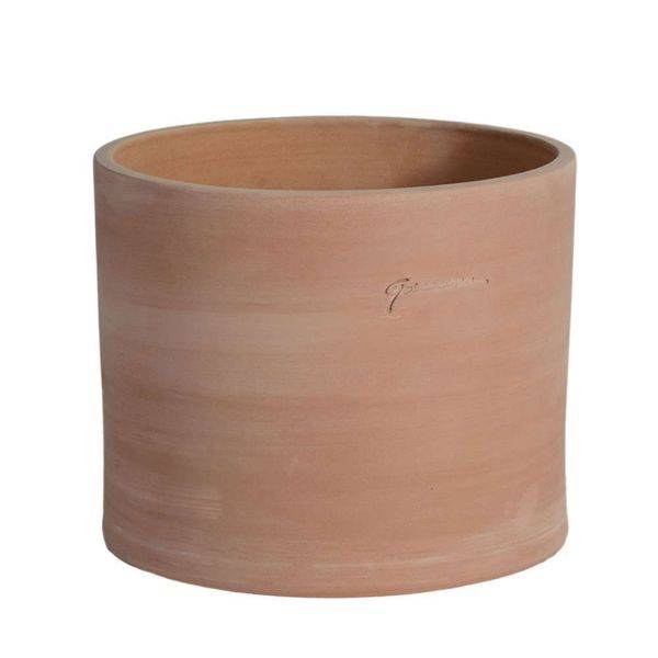 Artificielles - Pot cylindre droit en terre cuite D44 cm Terre cuite - choisissez votre diamtre ou votre longueur: 44 cm - couleur: Terre cuite