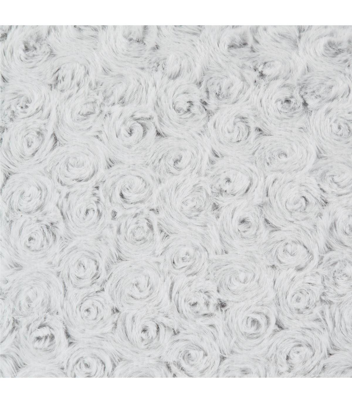 Coussin déhoussable en Fourrure Bouclée Gris clair  45 x 45 cm - Imagen 3
